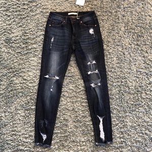 Dark Wash KanCans Size 28